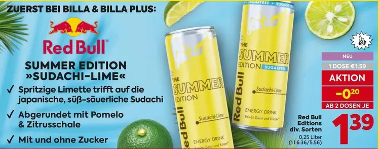Red Bull - SUMMER EDITION "SUDACHI-LIME«