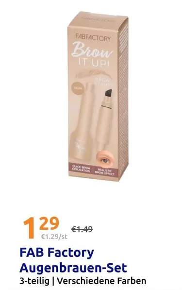 Augenbrauen-Set 3-teilig