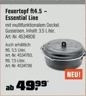 Feuertopf ft4.5 - Essential Line