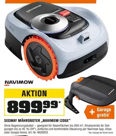 Segway - MÄHROBOTER I206E