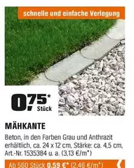 Mähkante