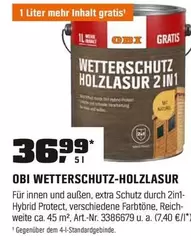 WETTERSCHUTZ HOLZLASUR 2IN1