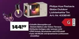 Philips - Festavia Globe Outdoor Lichterkette 7m Art.-Nr. 4338141