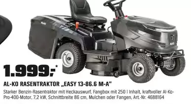 RASENTRAKTOR "EASY 13-86.6 M-A"