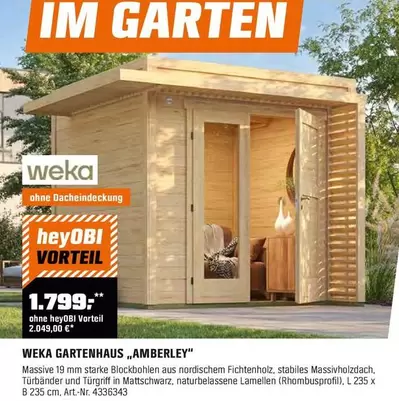 Gartenhaus "Amberley"