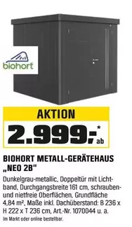 Neo - METALL-GERÄTEHAUS "NEO 2B"