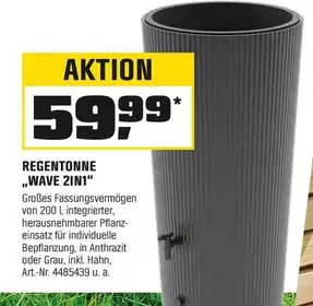 REGENTONNE 
"WAVE 2IN1"