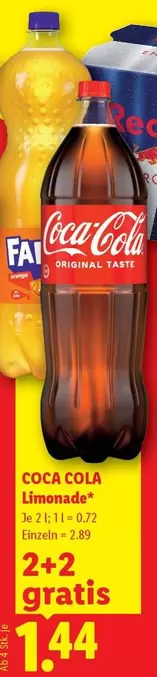 Coca Cola -  Limonade