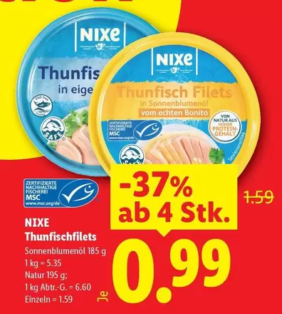 Free - Thunfischfilets