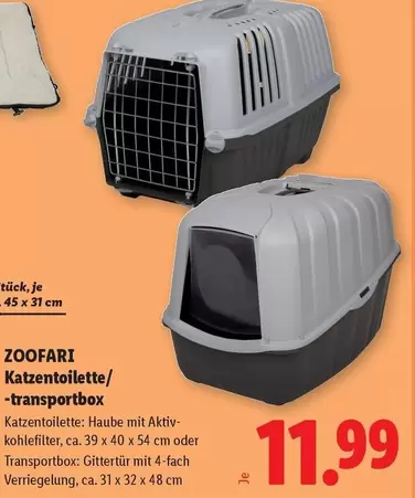 Katzenklo / Transportbox