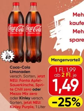 Coca Cola - Limonaden