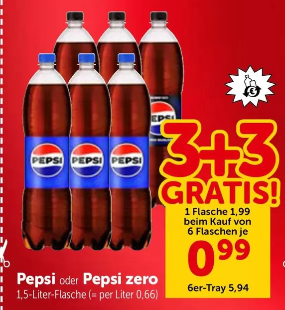 Pepsi oder Pepsi zero