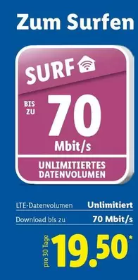 Zum Surfen