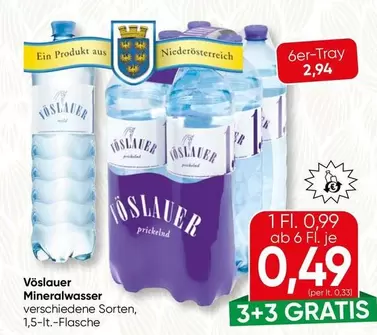 Vöslauer Mineralwasser