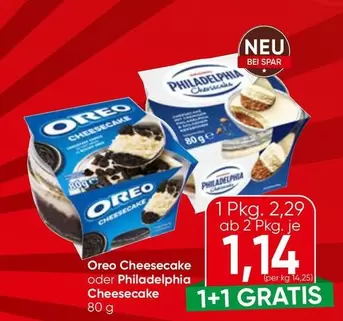 Oreo Cheesecake oder Philadelphia Cheesecake
