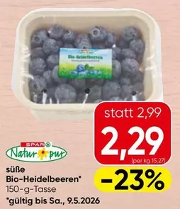 Bio-Heidelbeeren