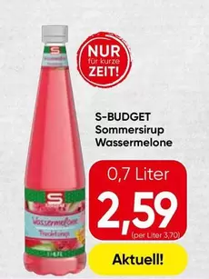 Sommersirup Wassermelone