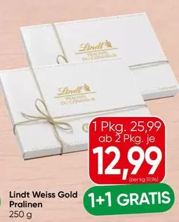 Lindt - Weiss Gold Pralinen