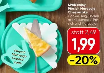 Pfirsich Maracuja Cheesecake