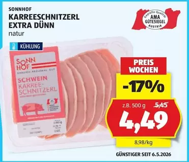 Ama - KARREE SCHNITZERL EXTRA DÜNN