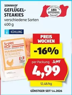 Ama - GEFLÜGEL-STEAKIES