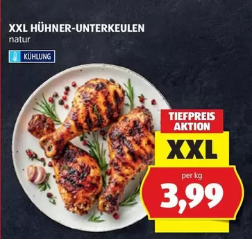 XXL HÜHNER-UNTERKEULEN natur