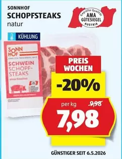Ama - SCHOPFSTEAKS natur