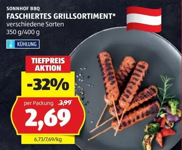 Faschiertes Grillassortiment*