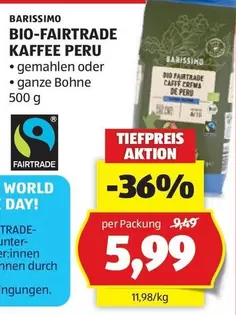 Bio - BIO-FAIRTRADE KAFFEE PERU