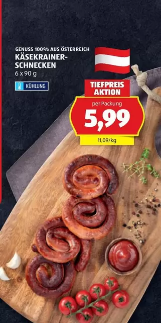 KÄSEKRÄINER-SCHNECKEN