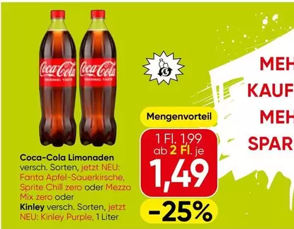 Coca Cola - Coca-Cola Limonaden