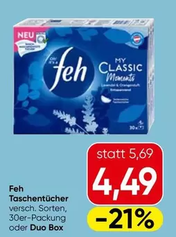Box - Taschentücher
