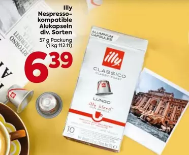 Nespresso-kompatible Alukapseln