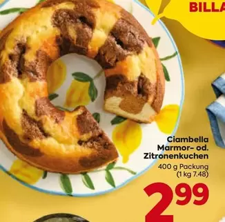 Ciambella Marmor- od. Zitronenkuchen