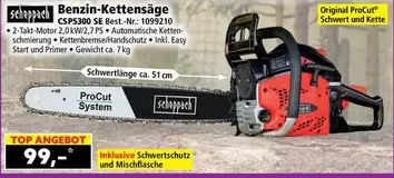 Easy - Benzin-Kettensäge CSPS300 SE