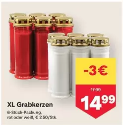 XL Grabkerzen