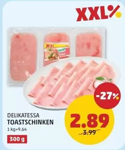 DELIKATESSA TOASTSCHINKEN