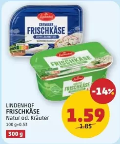 Frischkäse Natur od. Kräuter
