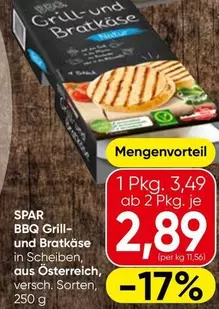 BBQ Grill- und Bratkäse in Scheiben