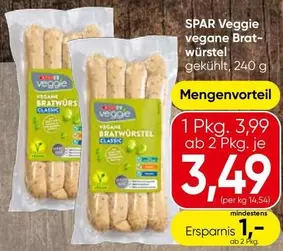 Veggie vegane Brat-würstel