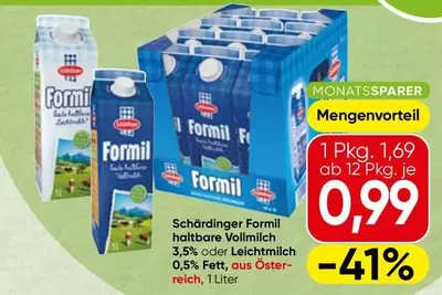 Formil haltbare Vollmilch