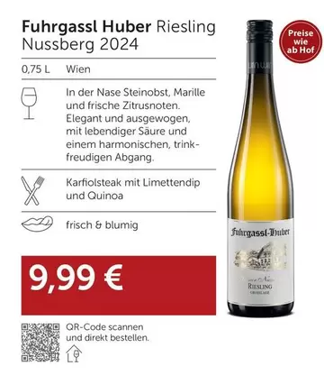 Riesling Nussberg 2024