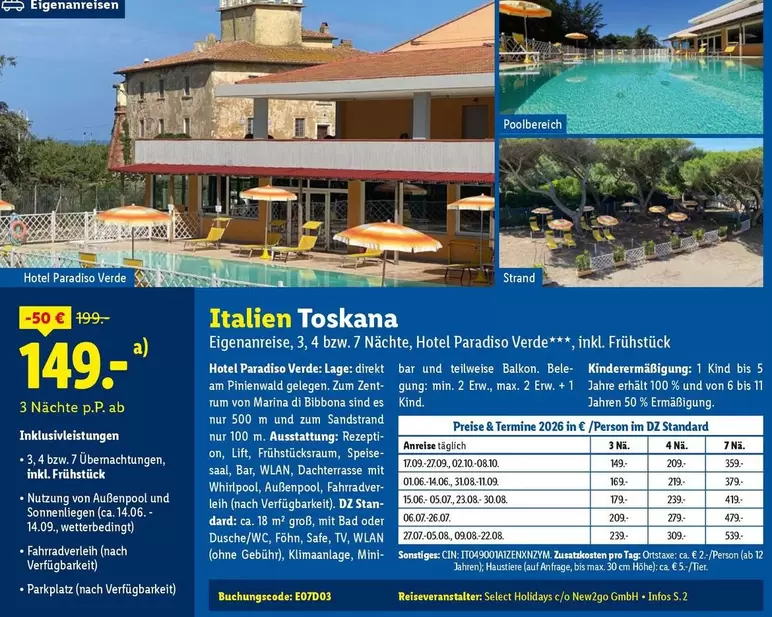 Whirlpool - Italien Toskana Hotel Paradiso Verde