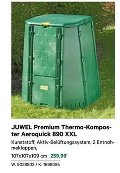 Premium Thermo-Komposter Aeroquick 890 XXL