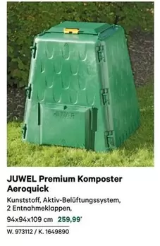 Premium Komposter Aeroquick W. 973112 / K. 1649890