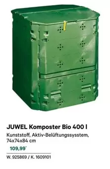 Bio - Komposter 400 l