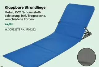 Klappbare Strandliege W. 30562272 / K. 1704292