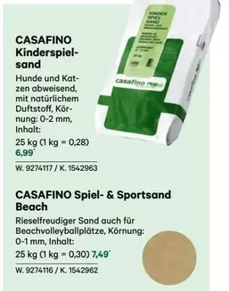 Kinder - CASAFINO spiel-sand