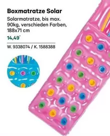 Boxmatratze Solar