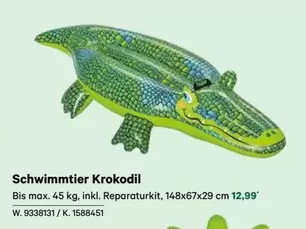 Schwimmtier Krokodil W. 9338131 / K. 1588451